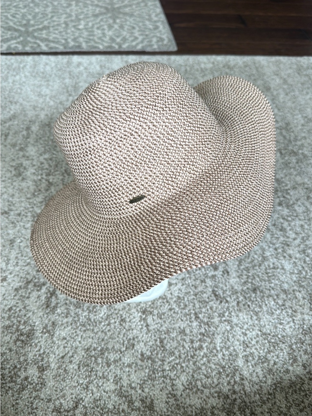 Coolibar Straw Floppy Sun Hat (adjustable)